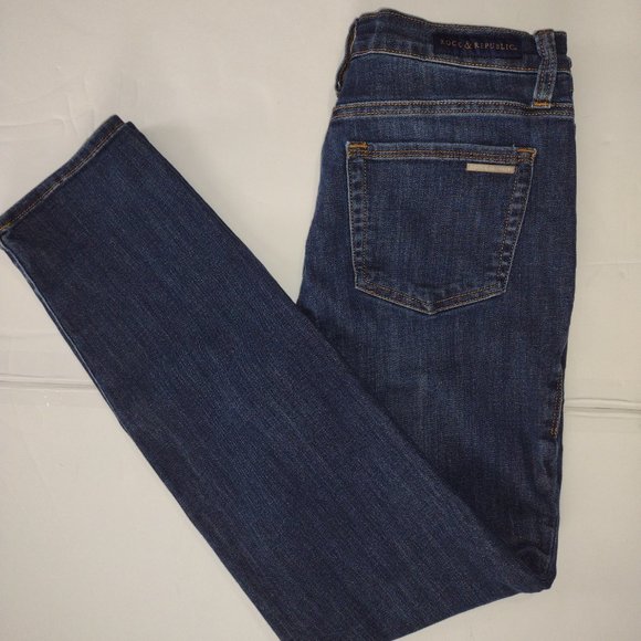 pantalones de mesclilla  Rock Y  Repulic  denim  para mujer talla 10 - Picture 8 of 9